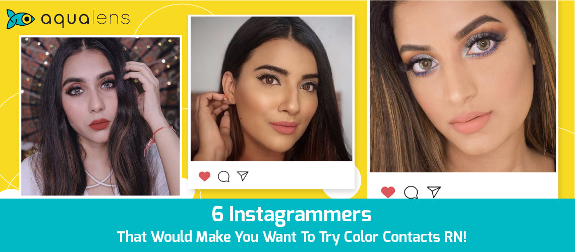 6 Instagrammers That Would Make You Want To Try Color Contact Lenses