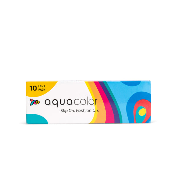 Aquacolor coloured contact lenses | color lens without power