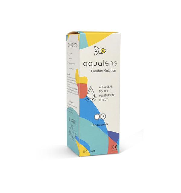 Aqualens 500 ml comfort contact lenses solution 
