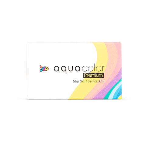 Aquacolor Monthly Premium- Power Color Contact Lenses (1 Lens/ Box)