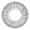 Aquacolour silver grey contact lens