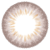 Aquacolour coco brown contact lens