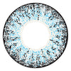 Aquacolour steel blue contact lens
