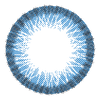 Aquacolour submarine blue contact lens