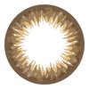 Aquacolour walnut brown contact lens
